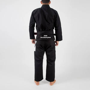 Kimono de Judo et de Jiu-Jitsu Brésilien pour Hommes et Femmes – Matière Simple et Double Tissage – Confortable – Blanc/Noir/Bleu - Product Image 5