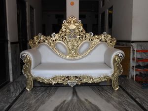 ชุดโซฟางานแต่งงานอินเดียโรแมนติกแบบโมเดิร์นสไตล์เรียบง่ายคลาสสิกสำหรับงานแต่งงานและโอกาสพิเศษ - Product Image 6