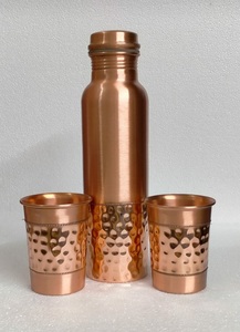 Pure Copper Eco-Friendly Anti-Oxidant Water Bottle with Leakproof Lid for Outdoor Use - Product Image 4