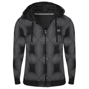 Polyester Long Sleeve <b>Men's</b> Hoodies Warm Hooded Zipper <b>Men</b> Tracksuit <b>Jacket</b> customized Sublimation Hoodie - Product Image 5