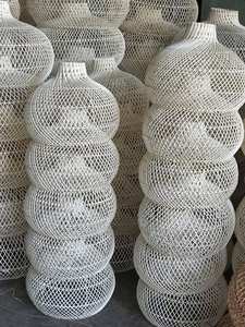 Natural Handicraft <b>Lamp</b> <b>shade</b> new design wholesale bamboo <b>silk</b> lantern for Bamboo decorative pendant <b>lamp</b> <b>shades</b> - Product Image 2