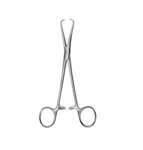Tenáculos Uterinos Bernhard & Schroeder, Pinzas Manuales de Acero Inoxidable, Instrumentos Quirúrgicos Básicos con Certificación CE - Product Image 3