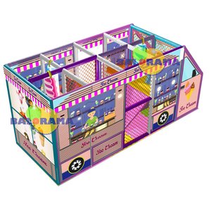 5x2x2.3m สนามเด็กเล่นในร่มแบบเข็นทำน้ำแข็งสำหรับสระว่ายน้ำ - Product Image 3