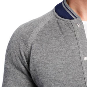 2023 chaquetas de béisbol de lana de algodón para hombre Vintage logotipo personalizado estampado de gran tamaño deporte Casual entrenamiento de talla grande - Product Image 4