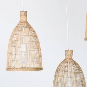 Panier de pêche suspendu en bois, Restaurant, mariage, bohème, rustique, léger, Design naturel asiatique, 1 pièce - Product Image 4