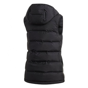 Chaleco Acolchado Negro Informal de Invierno para Hombre, Chaleco sin Mangas con Dos Bolsillos Laterales con Cremallera, Talla Grande, Impermeable, Cortavientos, Reversible - Product Image 4