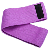 Bandes de résistance réglables en tissu pour cercle de hanche, ensemble d'exercices de gymnastique, bandes imprimées pour la musculation des jambes