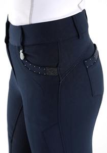 Latest Design Women Horse Riding Breeches Full Seat <b>Grip</b> 4 Way Stretch Customized Equestrian Breeches Bulk Wholesale - Product Image 3
