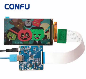 CONFU HDMII MIPI-Karte 5,5 Zoll 4K 2160*3840 UHD IPS LCD H546UAN01.0 Bildschirm für Raspberry Pi 3D-Drucker VR HMD China