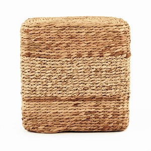 Tabouret rond en jonc de mer naturel, élégant, tendance, mobilier de maison de style moderne, fait à la main, au vietnam, - Product Image 4