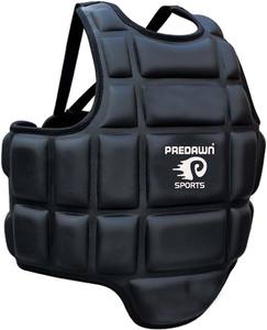 Design personnalisé EVA Matériau de protection de la poitrine Lutte Poitrine Garde MMA Protection du visage Formation Hommes Logo personnalisé - Product Image 3