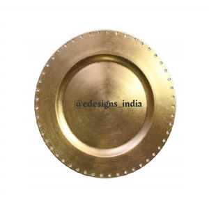 Métal écologique de qualité supérieure pour assiette de charge plateau de service de table classique fait à la main Design traditionnel vente chaude - Product Image 2