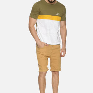 เสื้อยืดถักทรงหลวมสำหรับผู้ชายดีไซน์ระบายอากาศได้ดีใส่สบาย - Product Image 4