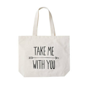 Bolso cuadrado ecológico con logotipo personalizado, bolso de compras laminado impermeable de lona de algodón con color personalizado - Product Image 3