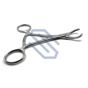 Pinzas para Sujetar Huesos de 5.5 Pulgadas, Instrumentos Quirúrgicos Ortopédicos de Acero Inoxidable Clase I, Instrumentos Manuales - Product Image 2