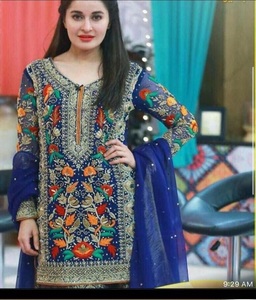 Salwar Kameez de Algodón Bordado a Mano para Mujer, Ropa Casual - Product Image 6