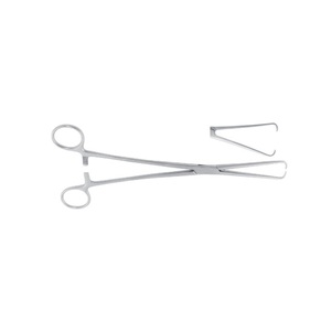 Schroeder-Pinzas de acero inoxidable de alta calidad, forros de tenaculo de 25CM, grado alemán - Product Image 4