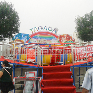 Manedie au sol féerique pour enfants, joli, créatif, à bas prix, parc d'attraction, disco, <span class=keywords><strong>tagada</strong></span>, à vendre - Product Image 2