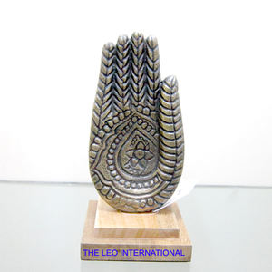Sculpture et Statue Moderne en Forme de Main en Métal Aluminium pour Salon Bureau Mariage Sculptures Modernes de l'Inde - Product Image 6