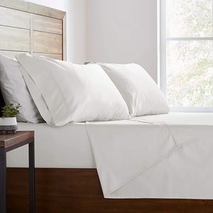 100% algodón egipcio de 700 hilos HygroCotton Satén de cama ropa de cama equipada/hoja plana y fundas de almohada - Product Image 5