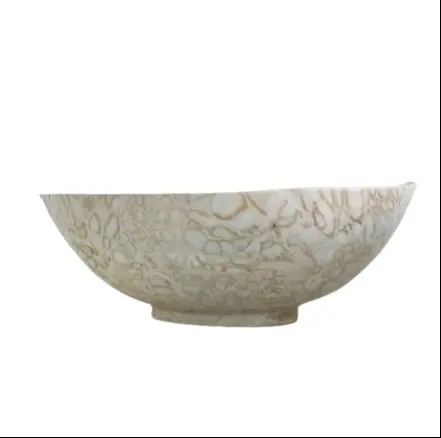Bol moderne en bambou peint écologique pour la vaisselle bol artisanal cuisine artisanale nouvel an décoration de la maison artisanat