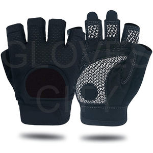 Gants d'entraînement en cuir demi-doigt écologiques GANTS antidérapants personnalisés City Universal Gym Fitness Gant d'haltérophilie - Product Image 4