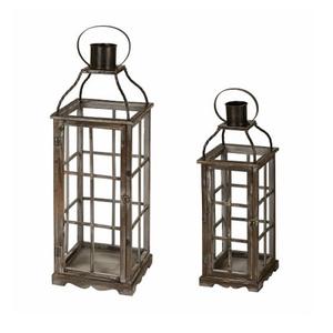 Lot de 2 lanternes intérieures et extérieures en métal Lanterne suspendue de luxe de qualité personnalisée pour Offre Spéciale - Product Image 3