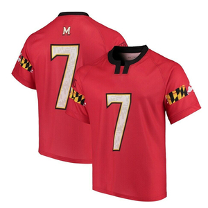 Uniforme de football américain personnalisé de haute qualité, 100% polyester, séchage rapide, respirant, grande taille, couleurs et positions de logo personnalisées - Product Image 1