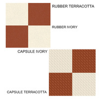 Carrelage de sol de stationnement en céramique 300x300 meilleure étanchéité extérieure spéciale ivoire couleurs en terre cuite carreaux de sol de zone de porche robustes