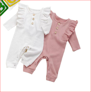 Mamelucos de punto de algodón orgánico 100%, ropa personalizada para recién nacidos, ropa de bebé certificada GOTS, proveedores indios - Product Image 2