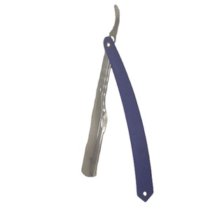 Maquinilla de afeitar recta desechable para hombres con mango de madera, Bikini plegable de una sola hoja, herramienta de aseo para Barba y axilas para afeitarse - Product Image 1