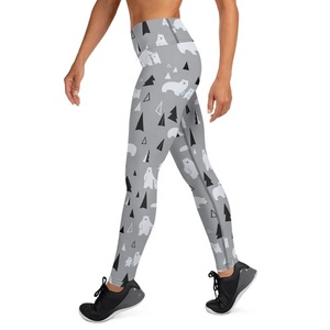 Leggings taille haute pour femmes, doux comme du beurre, élastiques, opaques, effet ventre plat, grandes tailles, pour entraînement, gym, yoga, extensibles dans quatre directions, séchage rapide - Product Image 4