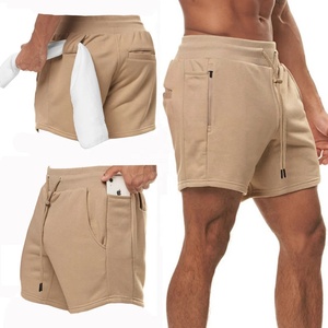 Pantalones cortos deportivos para hombre, ropa deportiva con bolsillos para teléfono, venta al por mayor - Product Image 1