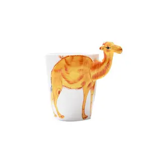 Cheap Camel ceramic mug cup customization Wholesale