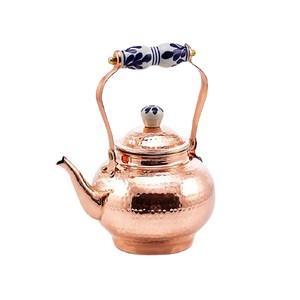 Tetera de cobre para servir té hecha a mano, tetera de café y té de tamaño y forma personalizados de la mejor calidad al precio más barato - Product Image 5