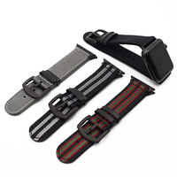 Bracelet personnalisé pour Apple Watch, en Nylon tissé, pour apple Watch 5 4 3 44mm 40mm iwatch 42mm 38mm