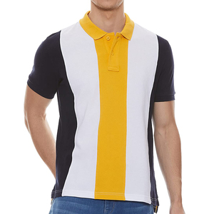 OEM Service Custom High Quality Navy French Terry <b>Towelling</b> Polo Shirt For Man - Product Image 1