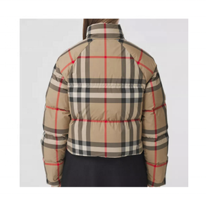 Veste matelassée pour femme - Tissu tissé uni respirant, imperméable et coupe-vent, finition personnalisée, logo disponible en gros - Product Image 2