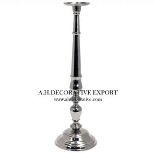 Aluminum Gold Plated <b>Candle</b> Holder for Wedding Decoration New Design Fancy Table Decoration <b>Candle</b> Holder <b>Pillar</b> - Product Image 4