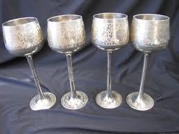 Elegant Brass <b>Wine</b> <b>Goblet</b> Handmade Engraved Chalice Vintage Metal Cup Antique Drinking Glass Decorative Barware Wedding Decor - Product Image 4