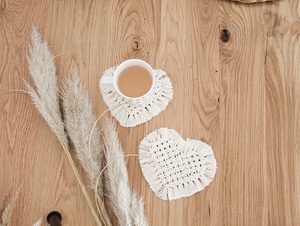 Exclusive Hand Woven Embroidery <b>Table</b> <b>Coaster</b> - Product Image 2