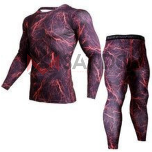 Pantalones Rash Guard para Gimnasio de Artes Marciales Mixtas (MMA) con Logotipo Personalizado al por Mayor, Unisex para Adultos, de Alta Calidad, Duraderos, de Secado Rápido, Transpirables, con Cintura Elástica y Largos - Product Image 3