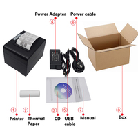 Printer Thermal Desktop MJ8330 3 Inch 80mm, Printer Struk Thermal 80mm, Printer Tagihan Langsung Dengan Pemotong Otomatis