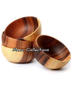 ชามสลัดไม้มะม่วงสำหรับตกแต่งแบบชนบทจานเสิร์ฟและชามผลไม้ดีไซน์ตามสั่ง - Product Image 3