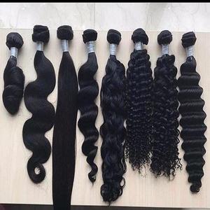 ผมเรมี่ทรงตรงจากอินเดียผมเรมี่ยังไม่ผ่านกรรมวิธีดั้งเดิม100% หนังกำพร้าผมลอนตรงที่วัดตัดผมจากอินเดีย - Product Image 1