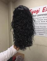 Extensions de cheveux naturels bouclés brésiliens en dentelle frontale 13x4, cheveux humains vierges Remy de haute qualité, résistants à la chute, doux et brillants