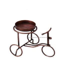 <b>Candle</b> Tea <b>Light</b> Set With New Style Iron Tealight Holder With Flower <b>Tree</b> Design & Multi Color - Product Image 3