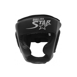 Original Cowhide Leather Made Black Boxing Helmets Boxing MMA Head Guards With OEM Service - Product Image 5