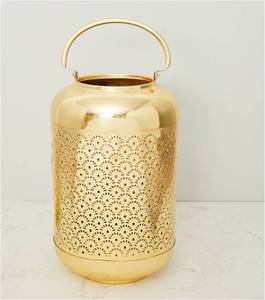 Lanterne en fer en métal doré, nouveau Design, décoration, meilleure qualité, luxe, lanterne en fer Standard, décoration de la maison, lanterne à bougie - Product Image 4