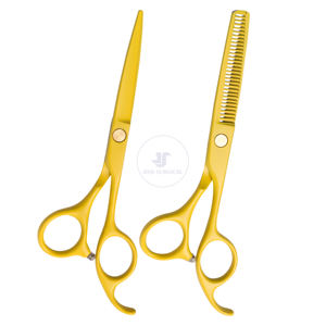 Tijeras de peluquero profesionales | Tijeras de peluquería y corte de pelo de acero inoxidable Premium - Product Image 2